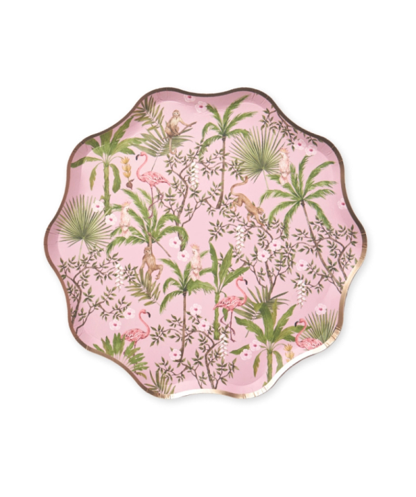 Palm Breeze Dessert Plate