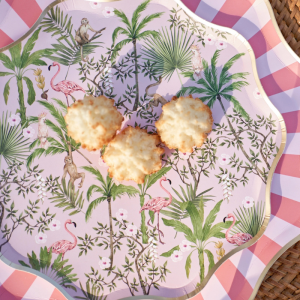Palm Breeze Dessert Plate - Image 3