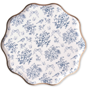 Coastal Manor Toile Small Plates - Image 2