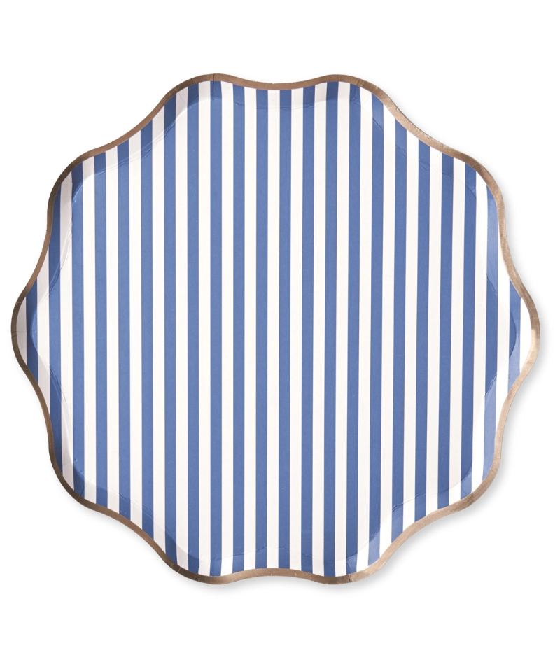 Coastal Manor Toile Small Plates - Image 3