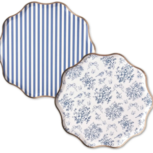 Coastal Manor Toile Small Plates