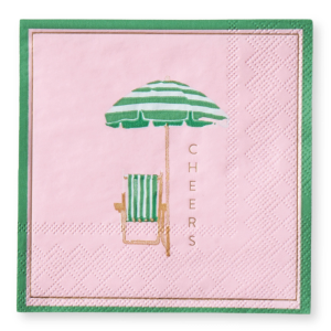 Palm Breeze Cabana Cocktail Napkins - Image 3
