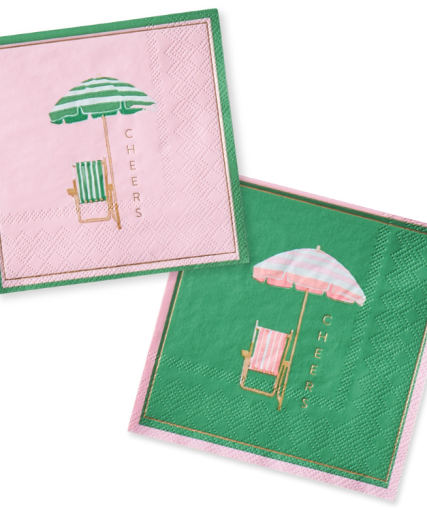 Palm Breeze Cabana Cocktail Napkins